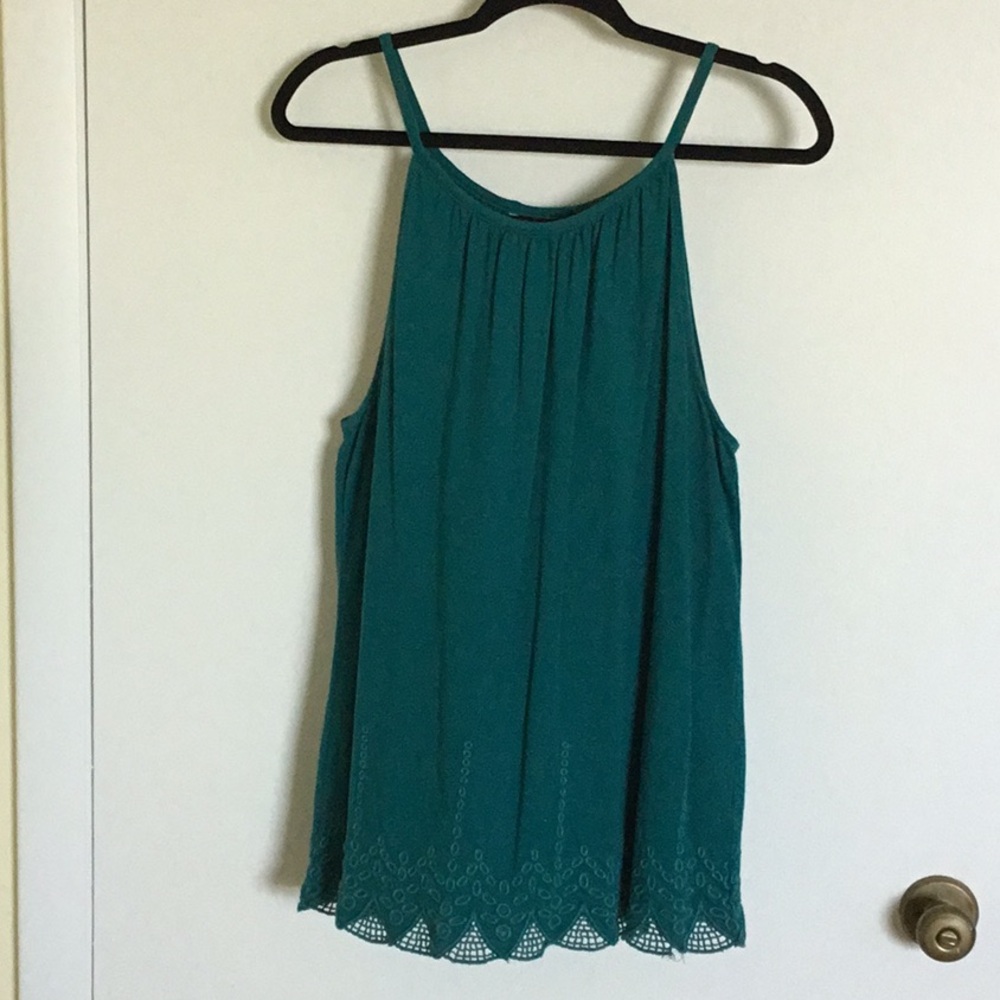 Banana Republic Teal Halter Top